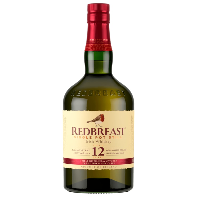 Redbreast Single Pot Still Irish Whiskey 0,7l